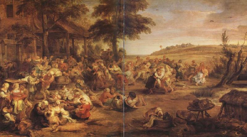 Peter Paul Rubens La Kermesse ou Noce de village Sweden oil painting art